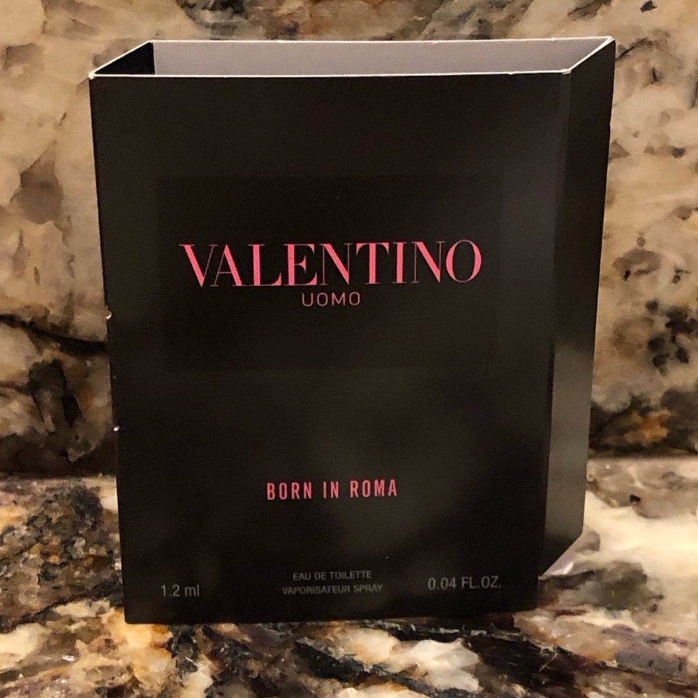 Valentino Uomo Born in Roma 1.2ml Sample Vial Spray Card